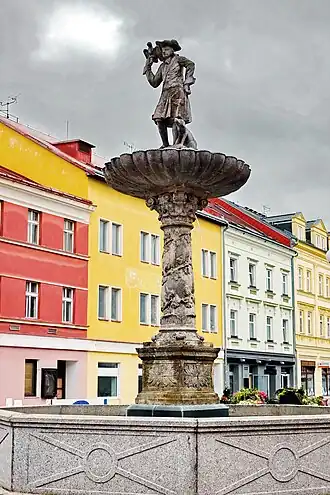 Pohled na kašnu