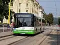 Autobus vypravený na NAD v Košicích