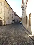 Solní - pohled ulicí