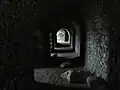 jižní obranná chodba hradu