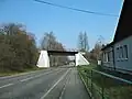 Železniční most na trati do Lovosic
