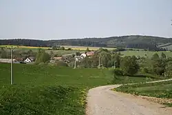 Jižní pohled na Štěměchy