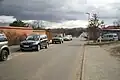 Jižní pohled do ulice Nad Zámkem