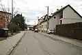 Jižní pohled do Trnavské ulice