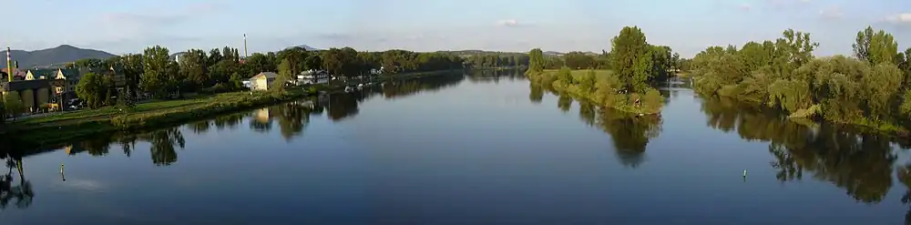 Soutok Labe a Ohře v Litoměřicích