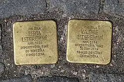 Stolpersteiny pro Lederorovy