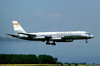 Convair 990 Coronado (EC-BZP, Spantax)