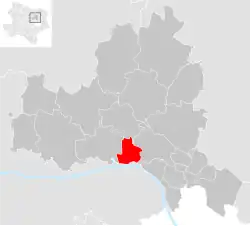 Spillern na mapě