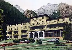 Sport hotel Hrebienok v roce 1928