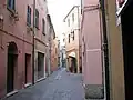 Ulice v centru Savony