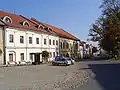 Náměstí ve Spišské Sobotě