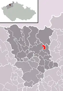 Srbice na mapě