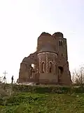 Východní strana kostela