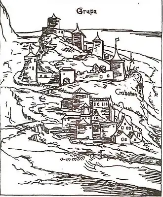 Krupa v roce 1530
