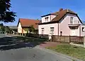 Domy ve středu vsi
