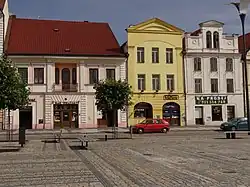 Stříbro - Masarykovo náměstí 5, 6 a 7.JPG