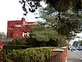 Střešovická ulice na podzim
