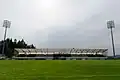 Západní protilehlá tribuna (srpen 2018)