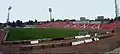 Pohled ze severní tribuny na stadion (září 2007)