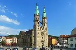 Evangelický kostel v Meiningenu