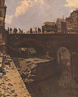 Francouzský most, (1870), Vídeň, Rakouská Galerie Belvedere