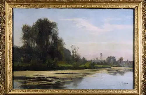 Seina v Poissy, Paříž, soukr. sbírka
