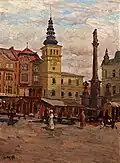 Stanislav Feikl Masarykovo náměstí v Ostravě