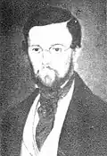 Portrét Františka Langhanse (1855)
