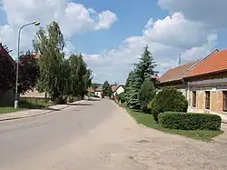 Ulice v Staré Lysé