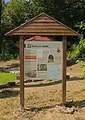 Informační tabule o místní historii
