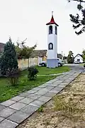 Zvonička před domem čp. 35.