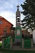 Zvonice ve vesnici