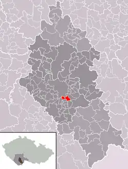Staré Hodějovice na mapě