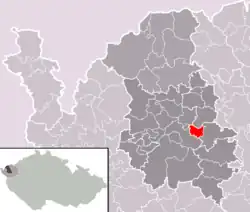 Staré Sedlo na mapě