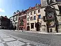 Praha, Staroměstský orloj bez turistů (březen 2020)