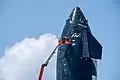 Tepelný štít prototypu Starship S20