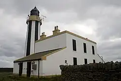 Maják z roku 1806 na ostrůvku Start Point