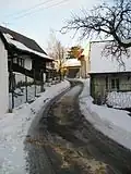 Dolní část Dlážděné ulice