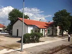 Železniční stanice v Unešići