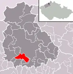 Stebno na mapě