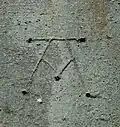 Značka z Nidaroské katedrály, Trondheim, Norsko, pozdní 12. století.