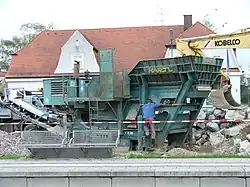 Mobilní drtič