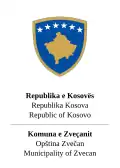 Zvečan – znak