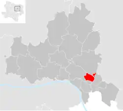 Stetten na mapě