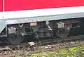 Podvozek MD-50 na řídícím voze DB