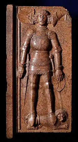Stiborův náhrobní kámen (Historické muzeum v Budapešti)