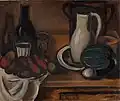 Alfréd Justitz Zátiší s melounem (1921)