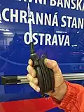 Stlačení harmonikového nasávače