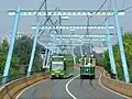 Historická a moderní tramvaj
