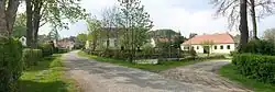 Stoječín, náves
